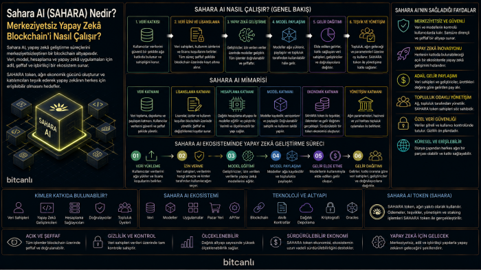 Sahara AI (SAHARA) Nedir? Merkeziyetsiz Yapay Zekâ Blockchain'i Nasıl Çalışır?
